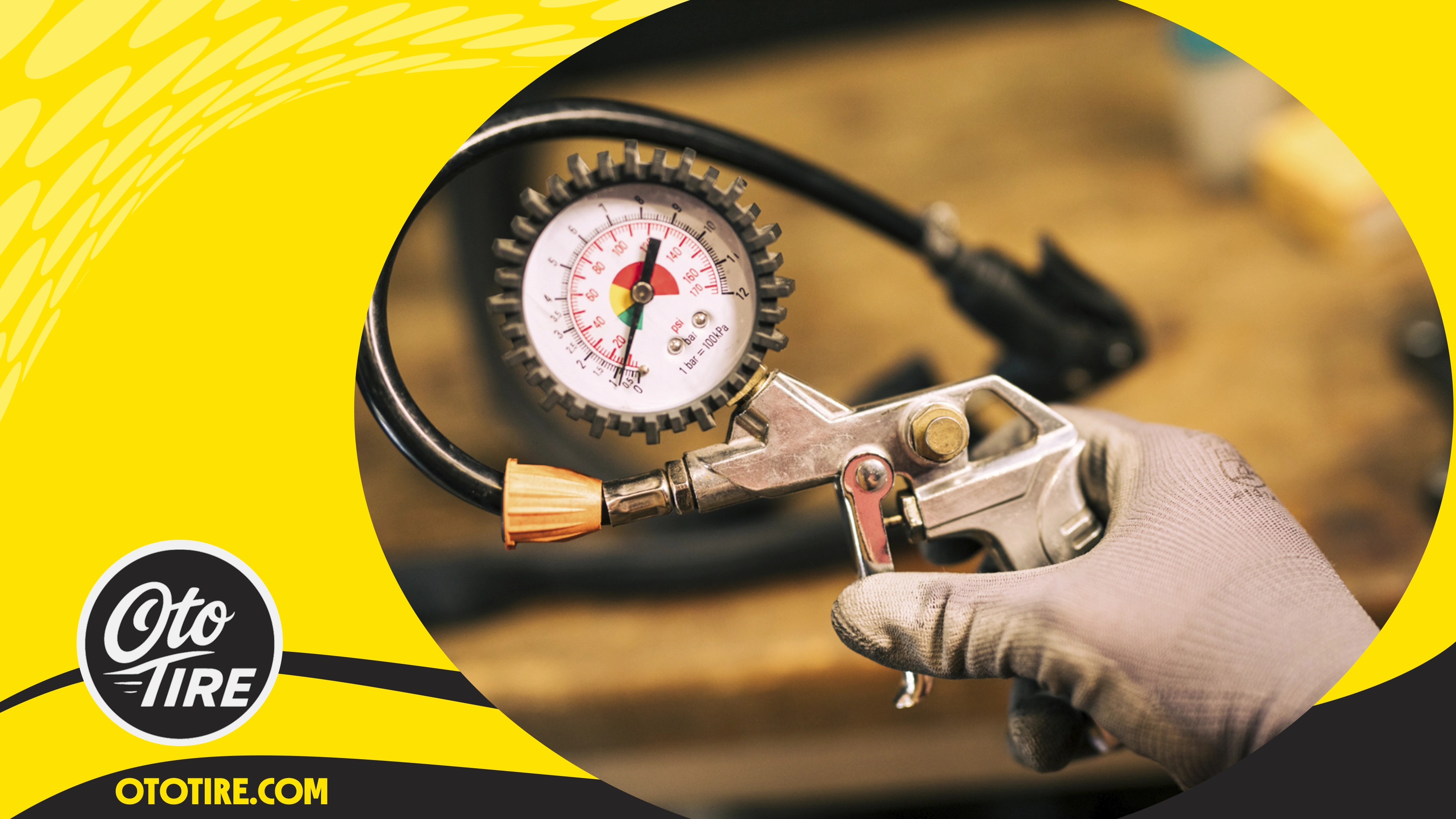 تاثیر فشار باد تایر